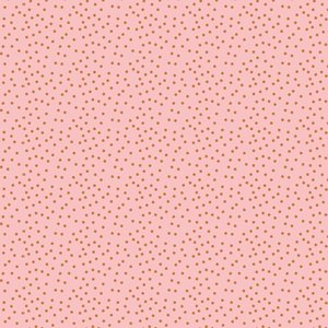 Tela de encuadernar Wilma Moon 35x50 cm Topitos rosa