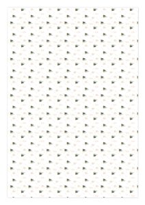 Tela de encuadernar estampada 35x50 cm Babe it's cold outside Arbolitos de Mintopía