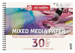 Bloc de papel A4 para Mix Media