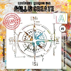 Máscara 6x6" Aall and Create Compass