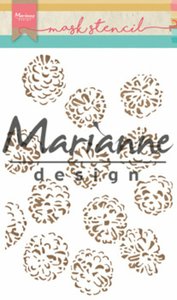 Máscara A5 Marianne Design Tiny's Pine Cones