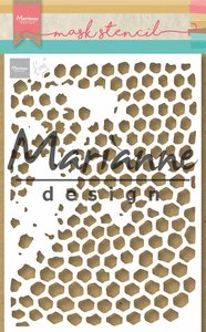 Máscara A5 Marianne Design Tiny's Honeycomb
