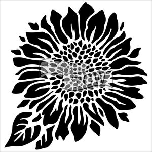 Máscara 6x6" TCW Joyful Sunflower