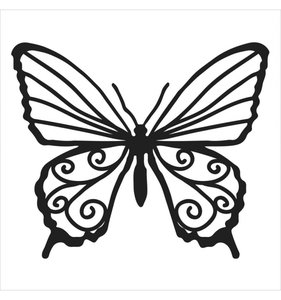 Máscara 4x4" TCW Butterfly