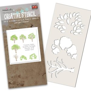 Máscara PolkaDoodles 10x21 cm Tree-mendous