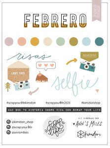 Pad 6&quot;x8&quot; Tarjetas SYL Febrero 2025