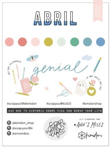 Pad 6"x8" Tarjetas SYL Abril 2025