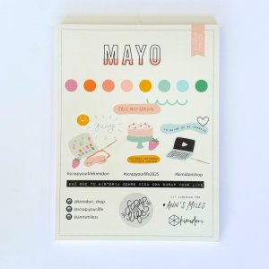 Pad 6&quot;x8&quot; Tarjetas SYL Mayo 2025