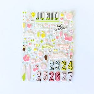 Pegatinas puffy SYL Junio 2025