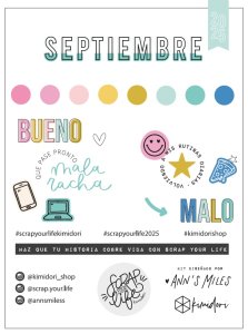 Pad 6&quot;x8&quot; Tarjetas SYL Septiembre 2025