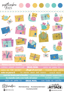 Hoja de cut outs Card Attack Septiembre 2025