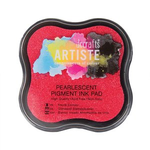 Tinta Artiste Docrafts pad mediano Pearlescent Soft Pink