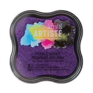 Tinta Artiste Docrafts pad mediano Pearlescent Violet