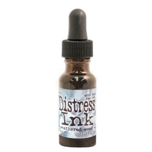 Reinker para Tinta Ranger Distress Weathered Wood