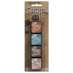 Set de tintas Ranger Mini Distress  Kit 6