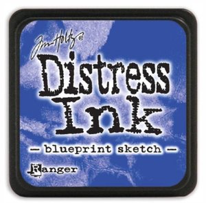 Tinta Ranger Distress Blueprint Sketch Mini