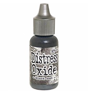 Reinker para tinta Ranger Distress Oxide Black Soot