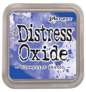 Tinta Ranger Distress Oxide Blueprint Sketch