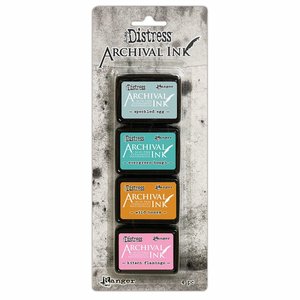 Kit Tintas Archival Tim Holtz Distress Colors 4