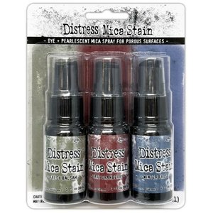 Ranger Distress Mica Stains Holiday Set 3