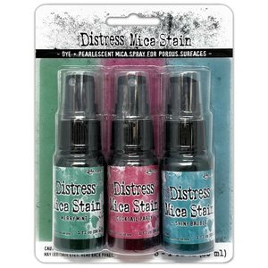 Ranger Distress Mica Stains Holiday Set 4