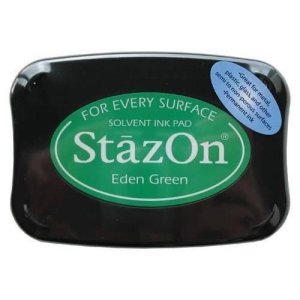 Tinta STAZON pad grande Eden Green