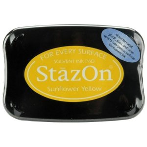 Tinta STAZON pad grande Sunflower Yellow