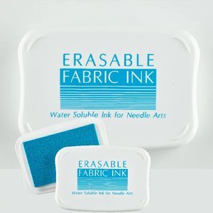 Tsukineko Erasable Fabric Ink tinta lavable para estampar en tejidos