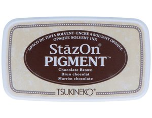 Tinta Stazon Pigment Multisuperficies Chocolate Brown