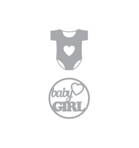Troqueles Baby Girl Body
