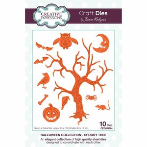 Troqueles Creative Expressions Halloween Spooky tree