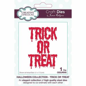 Troqueles Creative Expressions Halloween Trick Or Treat