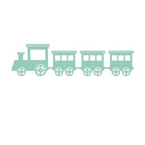 Troqueles DP Craft Baby Train