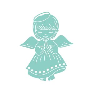 Troqueles DP Craft Little Angel Girl