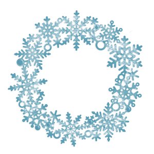 Troqueles DP Craft Snowflakes Wreath