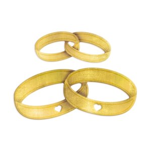 Troqueles DP Craft Circles Wedding Rings 2 pcs