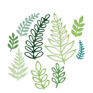 Troqueles DP Craft Decorative Branches 9 pcs