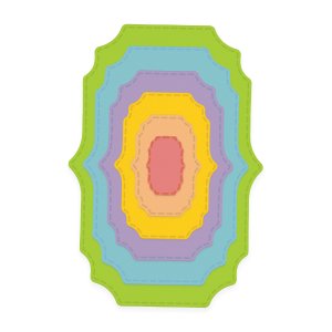 Troqueles DP Craft Fancy Labels 6 pcs