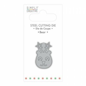 Troqueles Simple Creative Christmas Bear