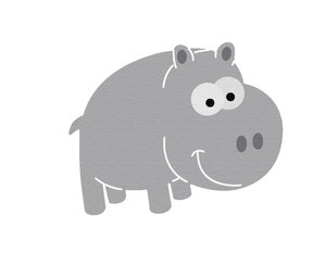 Troqueles Innspiro Infantil hipopótamo