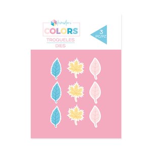 Troquel Kimidori Colors Confetti hojas de Otoño