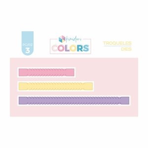 Troquel Abrefácil rectangular Kimidori Colors