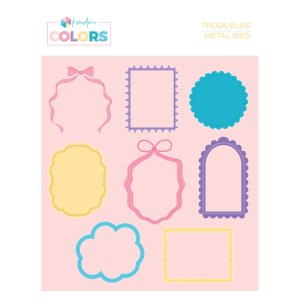 Troquel Marcos para tarjetas 3x4 Kimidori Colors