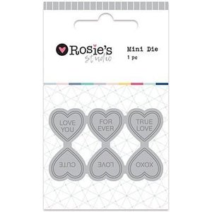 Troquel Rosie's Studio Mini Heart Candy
