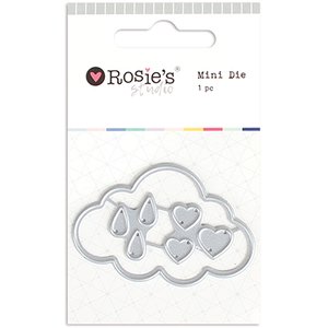 Troquel Rosie's Studio Mini Cloud Hearts