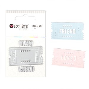 Troquel Rosie's Studio Mini Ticket