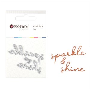 Troquel Rosie's Studio Mini Sparkle & Shine