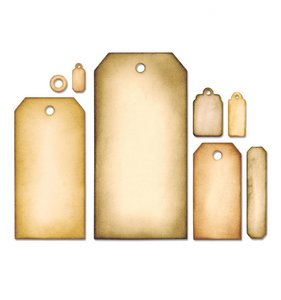 Troqueles FrameLits Sizzix-Tim Holtz Tag Collection