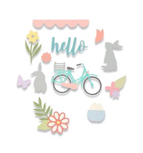 Troqueles ThinLits Sizzix My Life Spring Time
