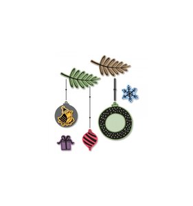Sellos y Troqueles Sizzix Hanging Ornaments